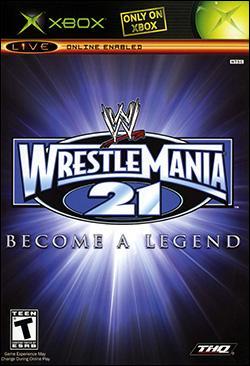 WWE WrestleMania 21 Box art