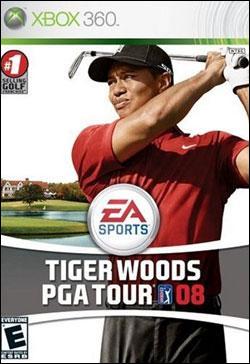 Tiger Woods PGA Tour 08 (Xbox 360) by Electronic Arts Box Art