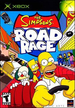 The Simpsons Road Rage (Xbox) by Electronic Arts Box Art