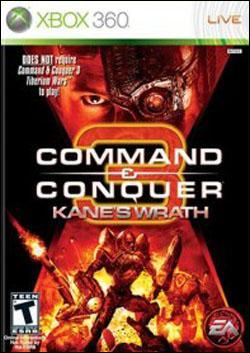 Command & Conquer 3: Kane's Wrath (Xbox 360) by Electronic Arts Box Art
