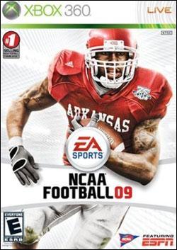 NCAA Football 09 (Xbox 360) by Electronic Arts Box Art