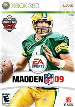 Madden NFL 09 (Xbox 360) by Electronic Arts Box Art