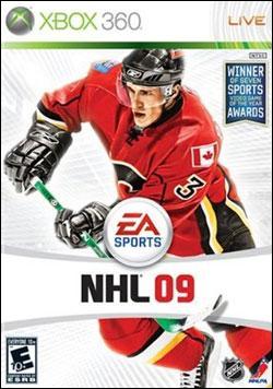 NHL 09 (Xbox 360) by Electronic Arts Box Art