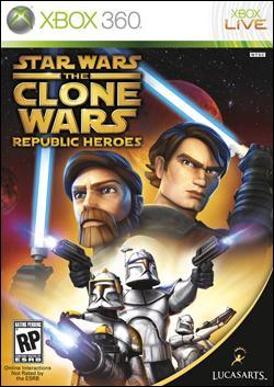 Star Wars The Clone Wars: Republic Heroes (Xbox 360) by LucasArts Box Art