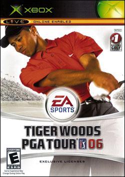 Tiger Woods PGA Tour 06 (Xbox) by Electronic Arts Box Art