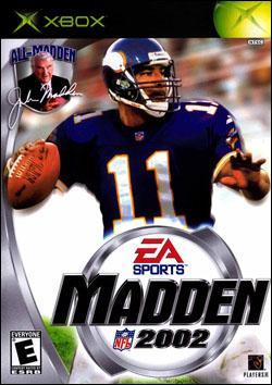 Madden NFL 2002 (Xbox) by Electronic Arts Box Art