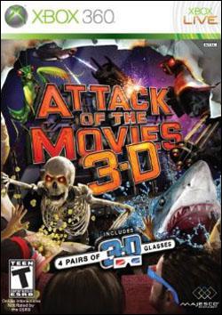Attack of the Movies 3D (Xbox 360) by Majesco Box Art
