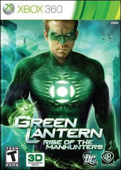Green Lantern: Rise of the Manhunters (Xbox 360) by Warner Bros. Interactive Box Art