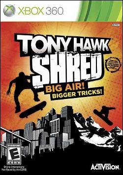 Tony Hawk: Shred (Xbox 360) by Activision Box Art