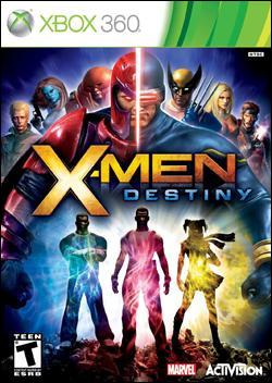 X-Men Destiny  (Xbox 360) by Activision Box Art