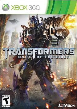 Transformers: Dark of the Moon (Xbox 360) by Activision Box Art