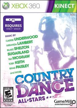 Country Dance: All Stars Kinect  (Xbox 360) by Microsoft Box Art