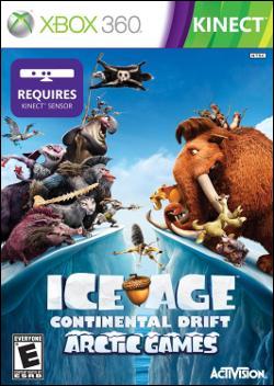 Ice Age: Continental Drift - Arctic Games (Xbox 360) by Activision Box Art