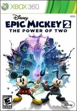 Disney Epic Mickey 2: The Power of Two (Xbox 360) by Disney Interactive / Buena Vista Interactive Box Art