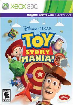 Toy Story Mania (Xbox 360) by Disney Interactive / Buena Vista Interactive Box Art
