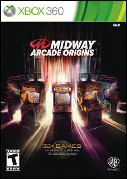 Midway Arcade Origins (Xbox 360) by Warner Bros. Interactive Box Art