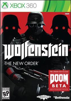 Wolfenstein: The New Order (Xbox 360) by Bethesda Softworks Box Art