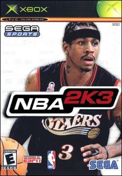 NBA 2K3 Box art