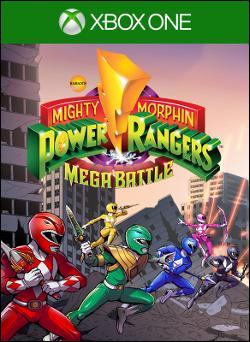 Mighty Morphin Power Rangers: Mega Battle (Xbox One) by Ban Dai Box Art
