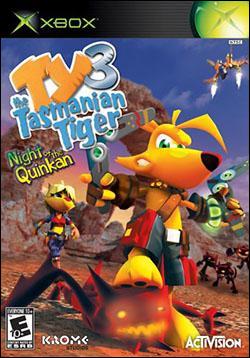 Ty the Tasmanian Tiger 3: Night of the Quinkan (Xbox) by Electronic Arts Box Art