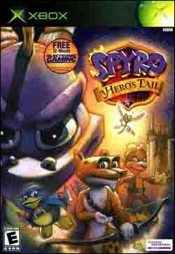Spyro: A Hero's Tail (Xbox) by Vivendi Universal Games Box Art