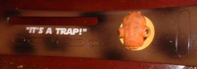 A second Ackbar plate, made with a MicroMachines Star Wars Mini Head Playset.