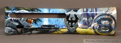 Hand painted by Pavel Dolgov. Halo 3 Sniper at Valhalla for 8bitbrigade.
