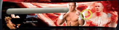 This plate features WWE star John Cena. It comes as a single faceplate and skins. The plates are sold by gameongames.net.