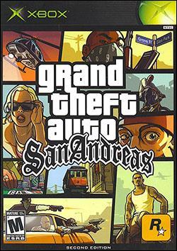 Grand Theft Auto: San Andreas (Xbox) by Rockstar Games Box Art