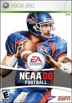 NCAA Football 08 Box art