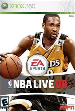 NBA Live 08 (Xbox 360) by Electronic Arts Box Art