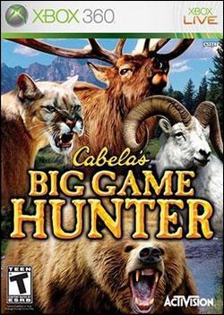 Cabela's Big Game Hunter (Xbox 360) by Activision Box Art