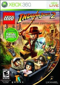 LEGO Indiana Jones 2: The Adventure Continues (Xbox 360) by LucasArts Box Art