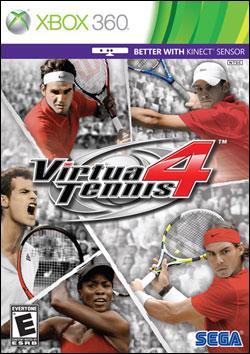 Virtua Tennis 4 (Xbox 360) by Microsoft Box Art