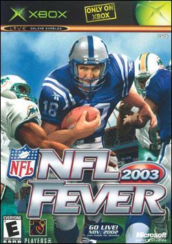 NFL Fever 2003 Box art