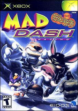 Mad Dash Racing (Xbox) by Eidos Box Art