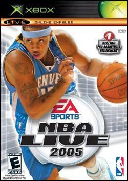 NBA Live 2005 (Xbox) by Electronic Arts Box Art